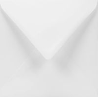 Koperty kwadratowe Lessebo białe delta – 50szt.