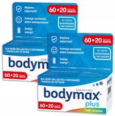 2x BODYMAX PLUS Multiwitamina ŻEŃ-SZEŃ WITAMINY LECYTYNA ODPORNOŚĆ 60+20szt