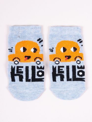 SKARPETKI WZOROWANE SKA-0123 6-9 wzór - dziewczynka na Arena.pl