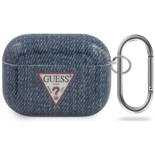 Etui Guess Jeans Collection na AirPods Pro - granatowe na Arena.pl