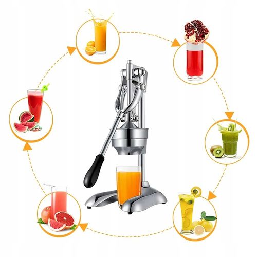 Wyciskarka do Cytrusów Ręczna do Soków Profesjonalna Stalowa Wyciskacz na Arena.pl