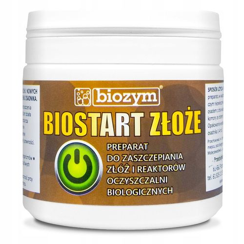 BioStart Złoże BIOZYM START OCZYSZCZALNI Rozruch SZYBKI START na Arena.pl