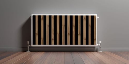 Osłona Magnetyczna Na Kaloryfer Lamele 3D Imitacja Drewna 120cm x 60cm na Arena.pl