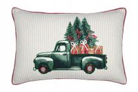Poduszka bożonarodzeniowa świąteczna GIFTED VERT 35x55 cm jasiek prezent