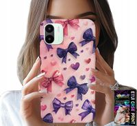 ETUI DO XIAOMI REDMI A2 - KOLOROWE WSTĄŻKI WSTĄŻKA WZORY + FOLIA