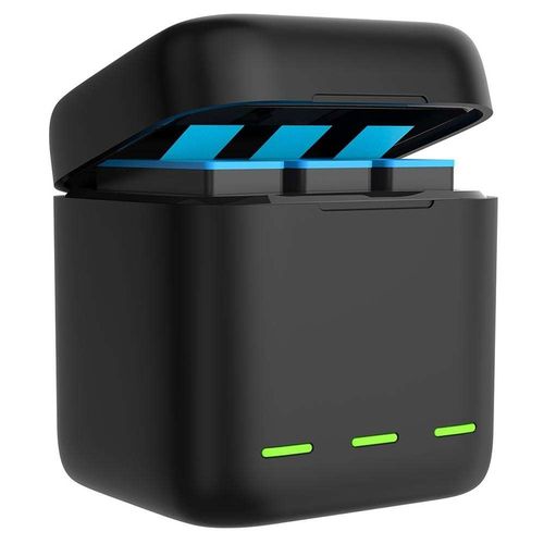 Ładowarka do GoPro 12 11 10 9 Box Hub 3 Kanałowy do 3 Akumulatorów Baterii na Arena.pl