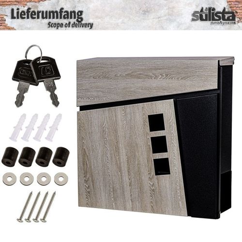 STILISTA Skrzynka pocztowa Oslo, 370 x 370 x 100 mm na Arena.pl