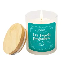 Świeca o zapachu łez Twoich pacjentów - świeczka zapachowa waniliowa