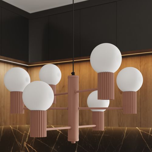 Żyrandol HALO 6 mocca na Arena.pl