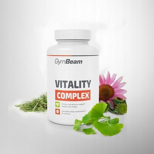 MULTIWITAMINA VITALITY COMPLEX WITAMINY MINERAŁY ODPORNOŚĆ GymBeam 120 tab na Arena.pl