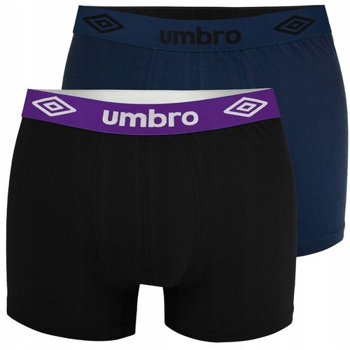UMBRO Bokserki Męskie Zestaw 6 Sztuk MIX Kolorów Bawełna Rozmiar L na Arena.pl