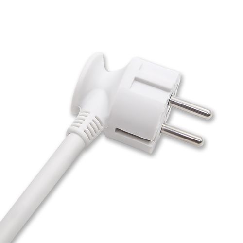 Qoltec Listwa zasilająca | 5 gniazd | 1.8m | Biało-szara na Arena.pl