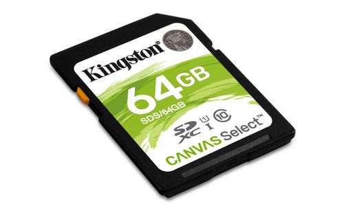 Kingston SD  64GB Canvas Select 80/10MB/s na Arena.pl