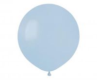 balony gemar 19" pastel pudrowe błękitne 25szt. g19/108