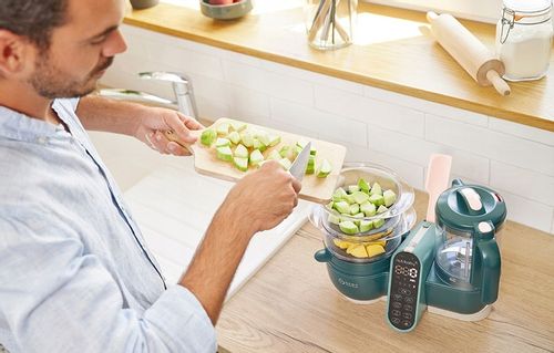 BABYMOOV 6W1 ROBOT KUCHENNY DO GOTOWANIA ZDROWEJ POSIŁKÓW DLA DZIECI 500W na Arena.pl