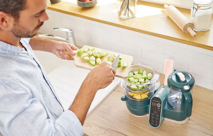 BABYMOOV 6W1 ROBOT KUCHENNY DO GOTOWANIA ZDROWEJ POSIŁKÓW DLA DZIECI 500W zdjęcie 6