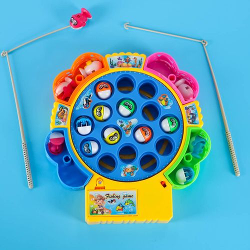 Gra Rodzinna Łowienie Ryb 15 Rybek Wędka Zabawka Zręcznościowa dla Dzieci na Arena.pl