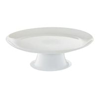 PATERA SZKLANA AMBITION LILY BIAŁA 25 CM