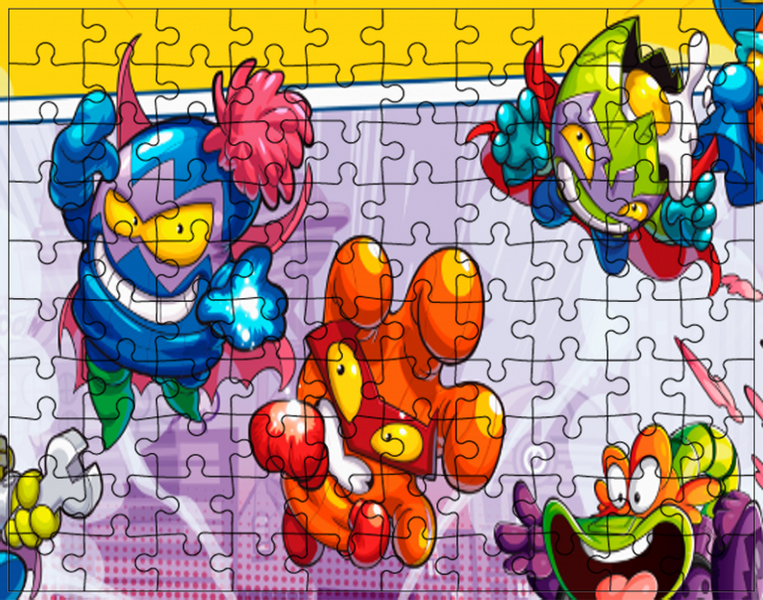 Puzzle Super Zings zdjęcie 1