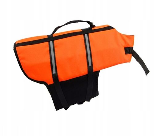 KAMIZELKA RATUNKOWA DLA PSA do WODY KAPOK do PŁYWANIA ODBLASKOWA na Arena.pl