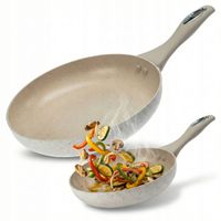 Patelnia tradycyjna Cadro Granita 18 cm aluminiowa