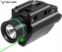 Latarka taktyczna Green Laser Flashlight Combo z mocowaniem szynę Picatinny