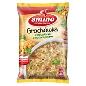 Amino Zupa błyskawiczna grochówka z boczkiem i majerankiem 65 g