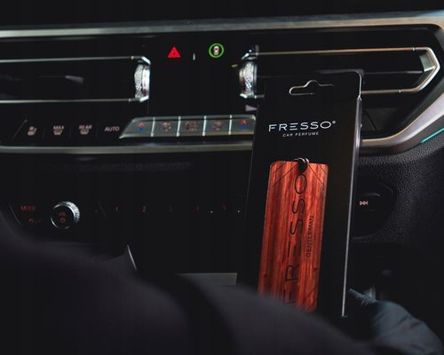 FRESSO Gentleman Drewniana Zawieszka Zapachowa Do Samochodu Auta Dla Faceta na Arena.pl