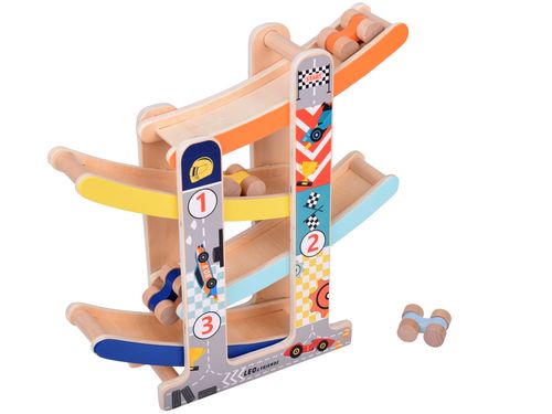 DREWNIANY TOR SAMOCHODOWY ZJEŻDŻALNIA DLA AUTEK na Arena.pl