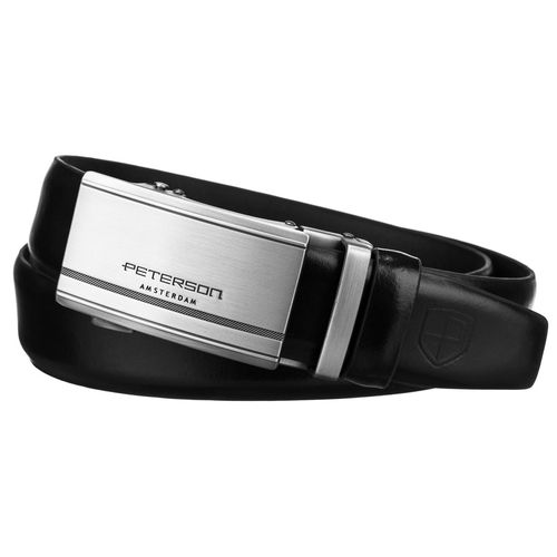 elegancki pasek męski z klamrą automatyczną wykonany - peterson 95 na Arena.pl