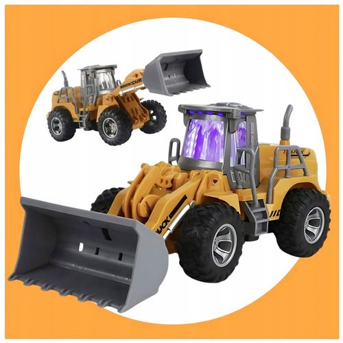 ZABAWKA DLA DZIECI BULDOŻER SPYCHACZ KOPARKA STEROWANA NA PILOT |WIEK 3+| na Arena.pl