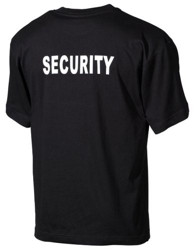 Koszulka US "Security" bedruckt czarna M na Arena.pl