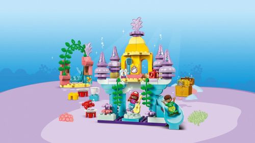 Klocki DUPLO Disney 10435 Magiczny podwodny pałac Arielki na Arena.pl