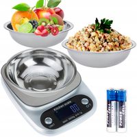 ELEKTRONICZNA WAGA KUCHENNA PRECYZYJNA 5KG/0.1G LCD BATERIE DOKŁADNA