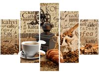 OBRAZ FRAGRANT COFFEE KAWA PRZYPRAWY KORZENNE MŁYNEK