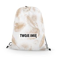 WORKO-PLECAK DZIECIĘCY z Twoim imieniem Piórka 153