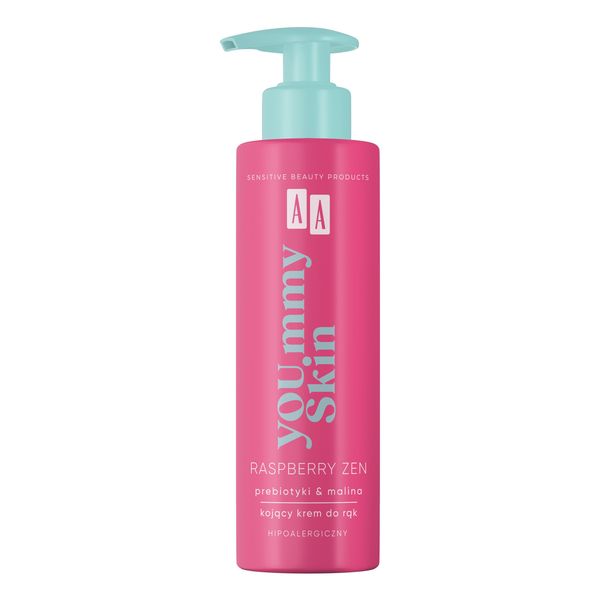 AA Yoummy Skin Raspberry Zen Kojący krem do rąk zdjęcie 2