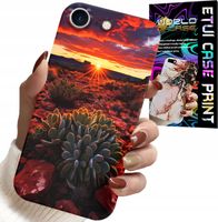 ETUI DO IPHONE 16e - MEKSYKAŃSKA PUSTYNIA WIDOKI CASE + SZKŁO