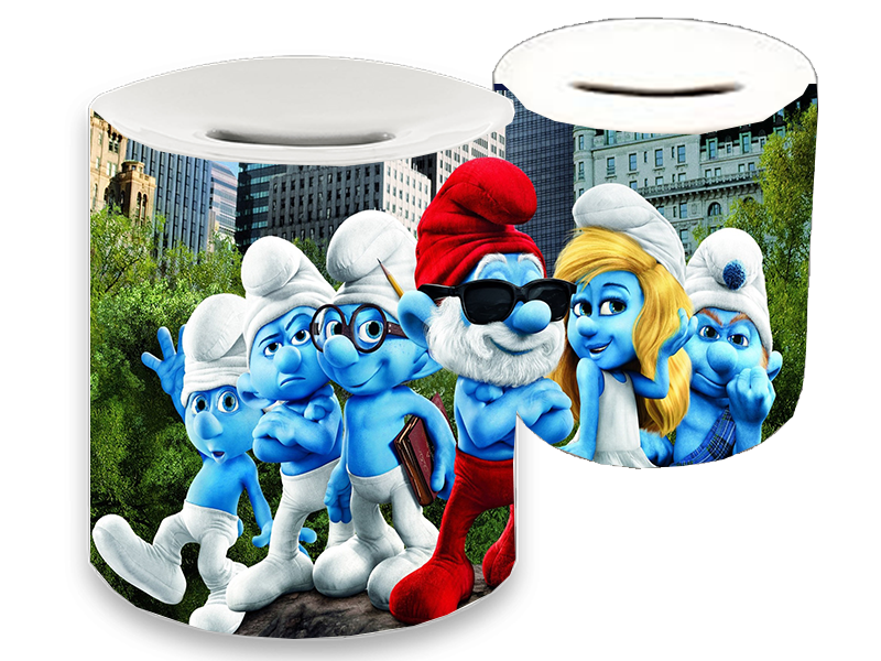 Skarbonka ceramiczna Smerfy zdjęcie 2