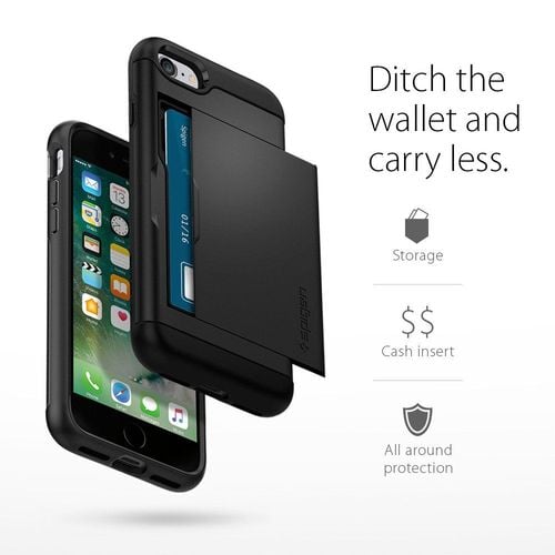 Spigen Slim Armor Cs Iphone 7/8 Black na Arena.pl