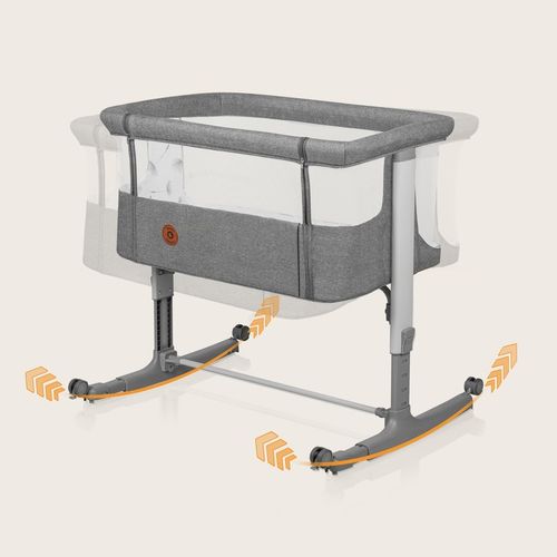 Łóżeczko dostawne, wolnostojące, kołyska 3w1 zestaw dodatków Lionelo Aurora na Arena.pl