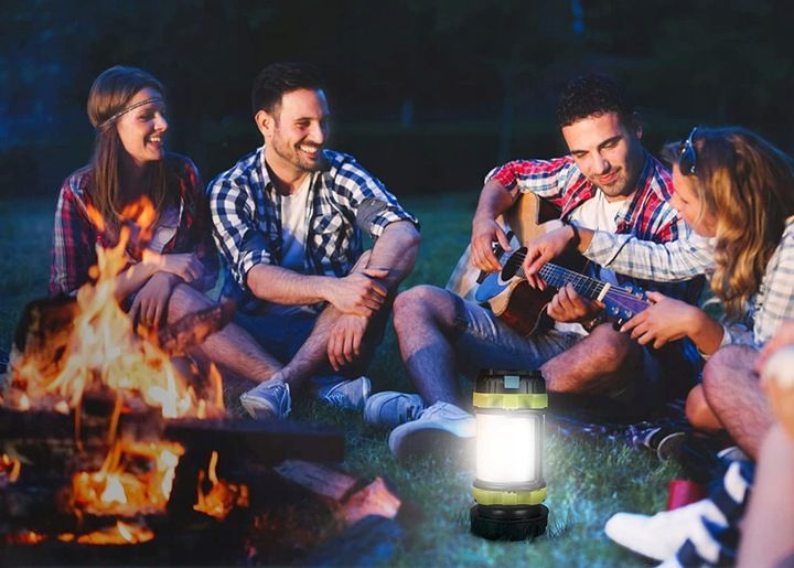 LAMPA TURYSTYCZNA LED LATARKA KEMPINGOWA POWERBANK zdjęcie 3