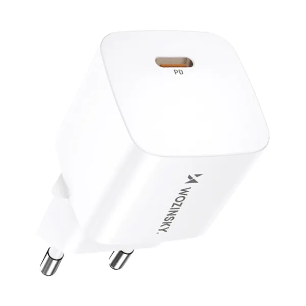 Ładowarka sieciowa Wozinsky CMWCS USB-C PD 20W - biała zdjęcie 1
