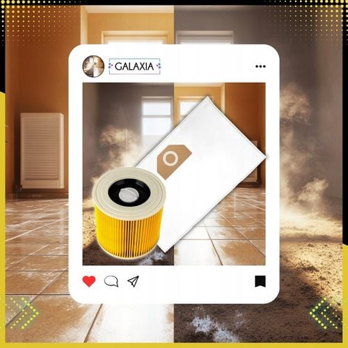 10x WORKI DO ODKURZACZA KARCHER WD3 WOREK WD 3 WD WD 6 SE 4001 Plus na Arena.pl