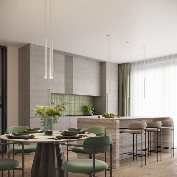 Lampa wisząca ARCHE 1 biała zdjęcie 14