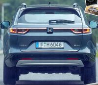 HONDA HR-V II - Listwa CHROM klapa bagażnik tył
