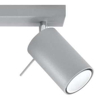 LAMPA sufitowa SL.0450 metalowa OPRAWA listwa SPOT ścienne tuby szare na Arena.pl