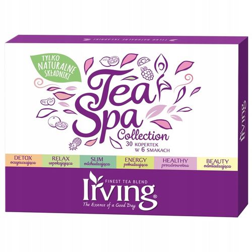 Zestaw herbat w kopertach Irving Tea SPA 30szt x6 na Arena.pl