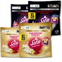 Sofin Kapsułki do Prania Kolorów Ciemnego Czarnego Ochrona Kolorów MIX