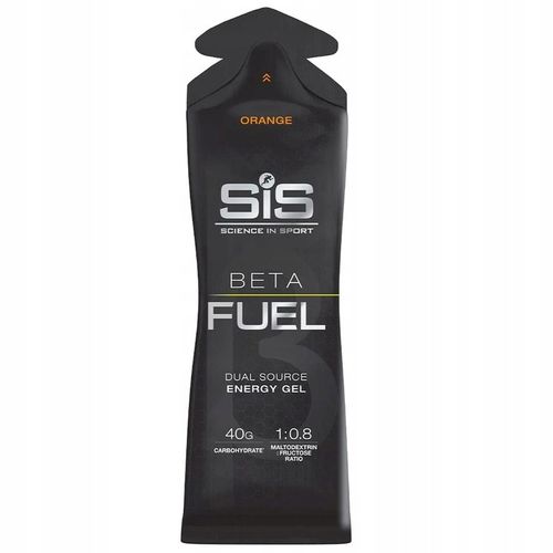 SIS ŻEL ENERGETYCZNY 10x60ml BETA FUEL ENERGY | Orange/Pomarańczowy na Arena.pl